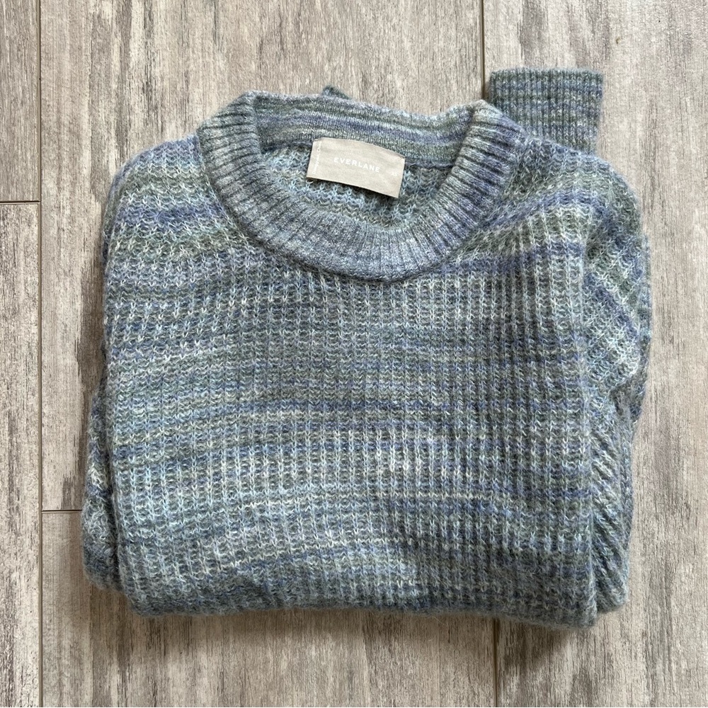 Everlane alpaca crew